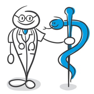 Stick Figure Series Blue